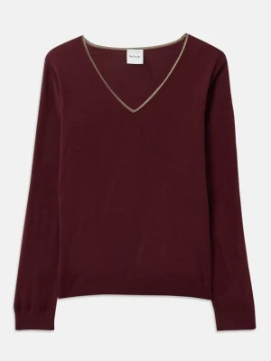 Sweter Paul Smith ciemnoczerwony