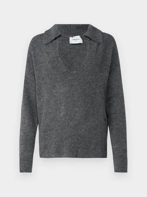 Sweter Pepe Jeans ciemnoszary
