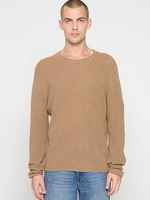 Sweter Pepe Jeans brązowy