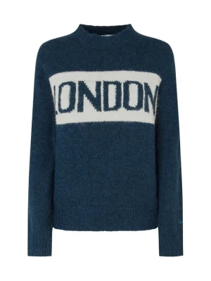 Sweter Pepe Jeans granatowy
