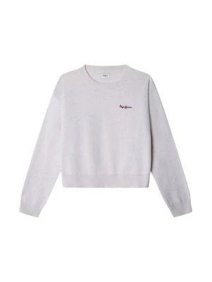 Sweter Pepe Jeans mleczny