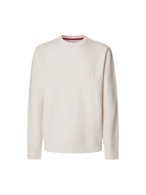 Sweter Pepe Jeans mleczny