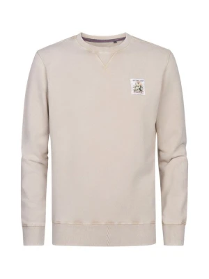 Sweter Petrol Industries jasnobrązowy