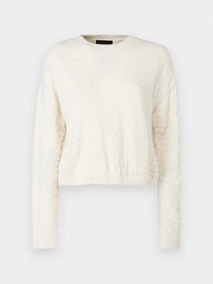 Sweter Pieces mleczny