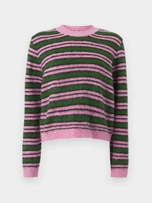 Sweter Pieces różowy