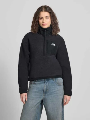 Sweter polarowy z kołnierzem zapinanym Model 'YUMIORI' The North Face Czarny