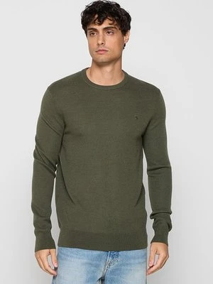 Sweter Polo Ralph Lauren oliwkowy