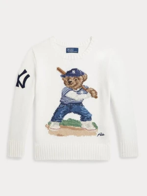 Sweter Polo Ralph Lauren biały
