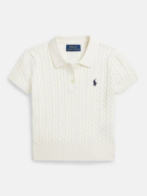 Sweter Polo Ralph Lauren biały