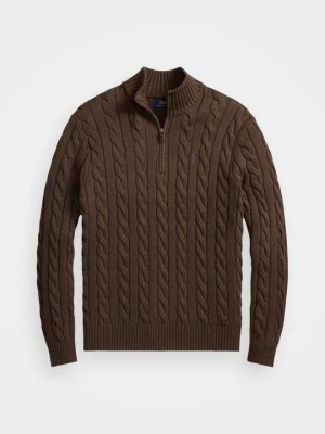 Sweter Polo Ralph Lauren brązowy