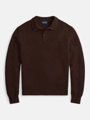 Sweter Polo Ralph Lauren brązowy
