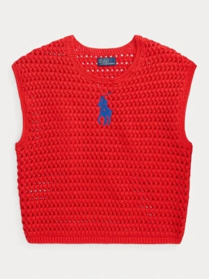Sweter Polo Ralph Lauren czerwony