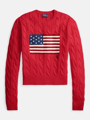 Sweter Polo Ralph Lauren czerwony