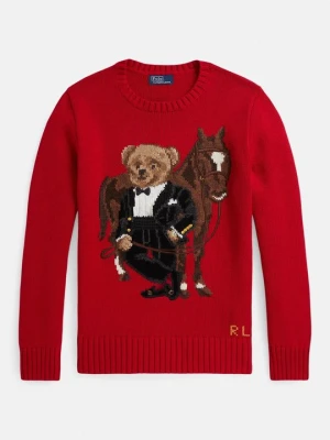 Sweter Polo Ralph Lauren czerwony