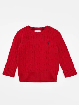 Sweter Polo Ralph Lauren czerwony