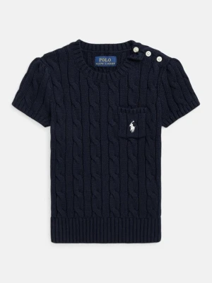 Sweter Polo Ralph Lauren granatowy