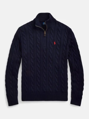 Sweter Polo Ralph Lauren granatowy