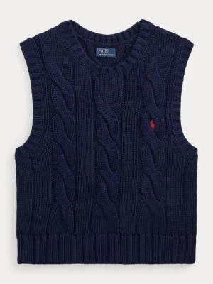Sweter Polo Ralph Lauren granatowy