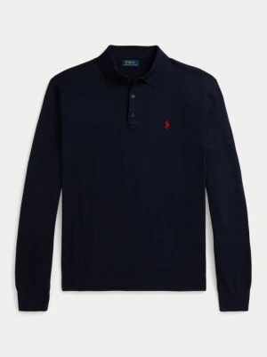 Sweter Polo Ralph Lauren granatowy