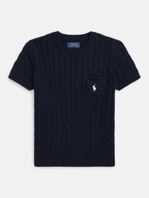 Sweter Polo Ralph Lauren granatowy