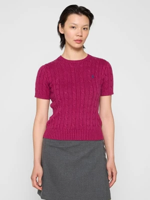 Sweter Polo Ralph Lauren jagodowy