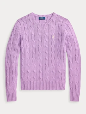 Sweter Polo Ralph Lauren liliowy