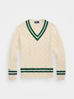 Sweter Polo Ralph Lauren mleczny
