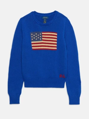 Sweter Polo Ralph Lauren niebieski