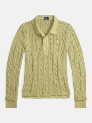 Sweter Polo Ralph Lauren oliwkowy