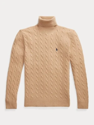 Sweter Polo Ralph Lauren wielbłądzi