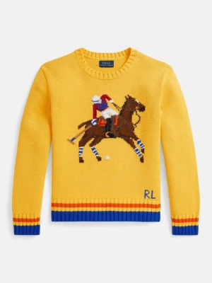 Sweter Polo Ralph Lauren żółty