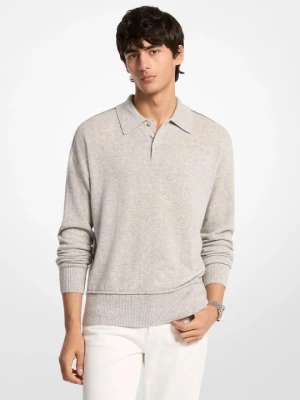 Sweter polo z wełny Michael Kors