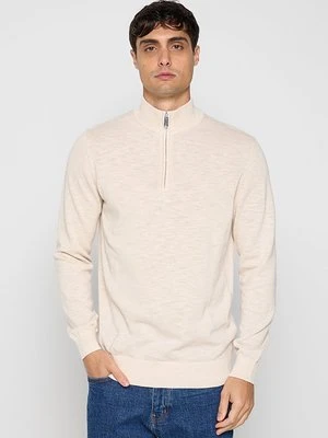 Sweter Profuomo mleczny