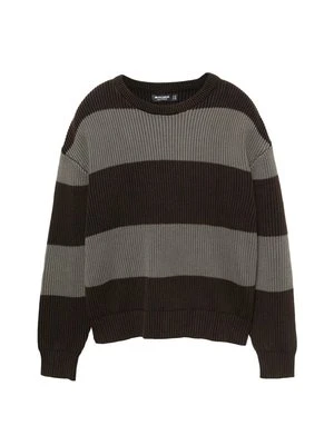 Sweter PULL&BEAR ciemnoszary
