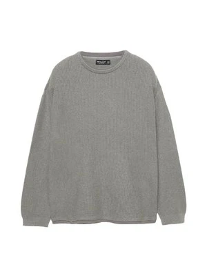 Sweter PULL&BEAR jasnoszary