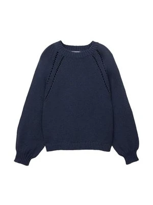 Sweter PULL&BEAR granatowy
