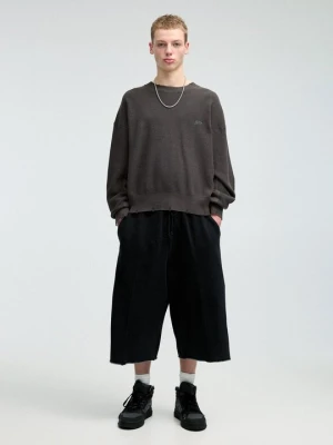 Sweter PULL&BEAR ciemnoszary