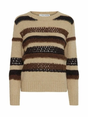 Sweter PULZ beżowy