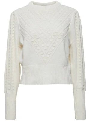 Sweter PULZ biały