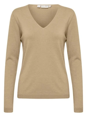 Sweter PULZ brązowy