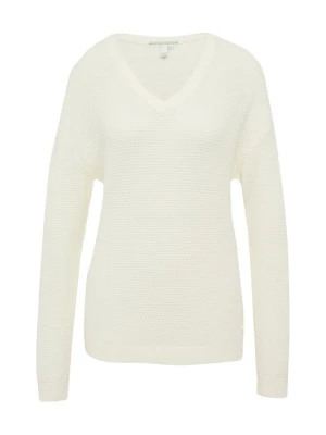 Sweter QS mleczny