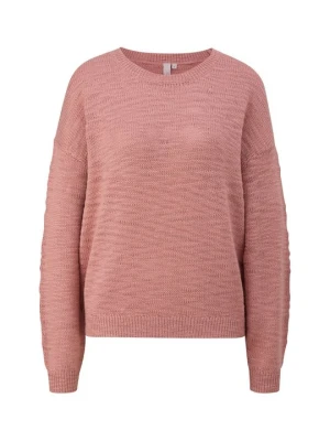 Sweter QS różowy