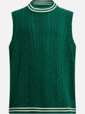 Sweter Redefined Rebel butelkowa zieleń