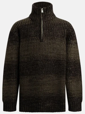 Sweter Redefined Rebel ciemnozielony