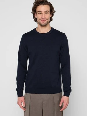 Sweter Replay granatowy