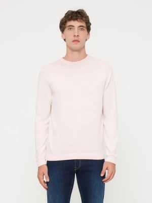 Sweter Replay jasnoróżowy