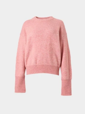 Sweter Replay jasnoróżowy