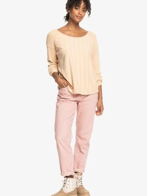 Sweter Roxy brązowy