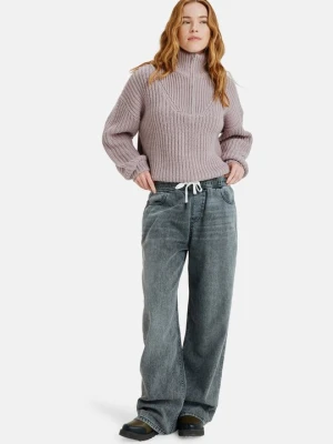 Sweter Roxy liliowy