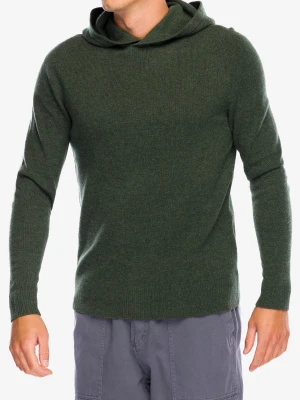 Sweter Royal Robbins Rockcraft Wool Hoodie - everglade htr